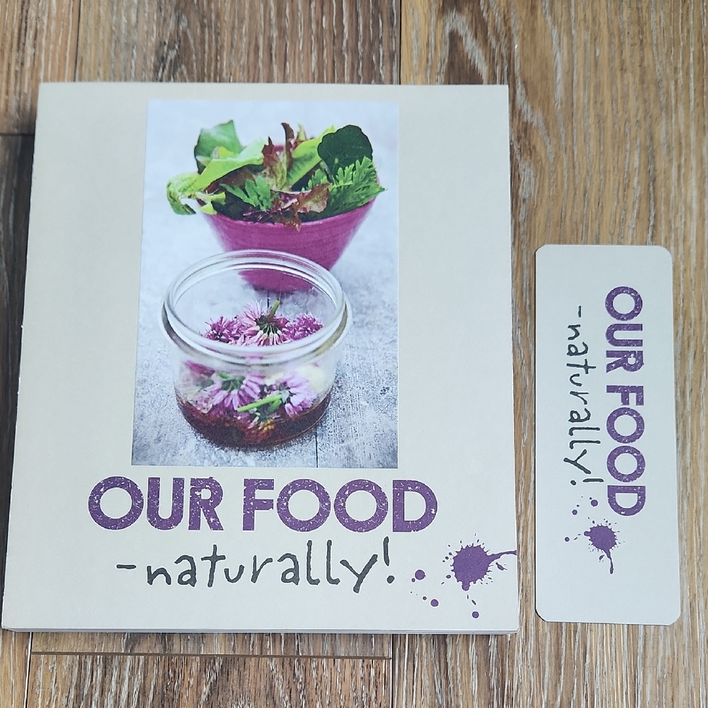 Ikea Our Food Naturally Cookbook & Bookmark